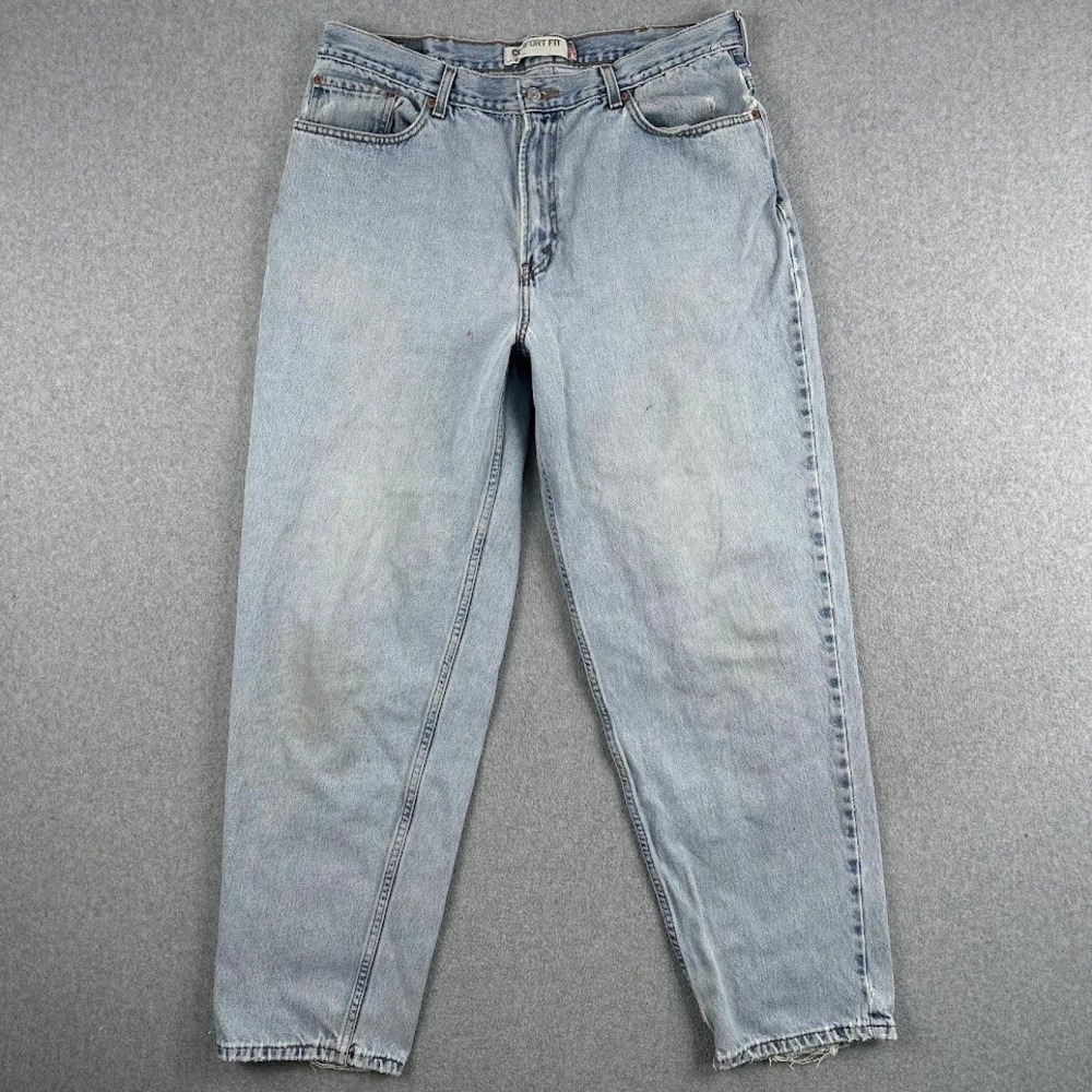 Vintage Y2K Levi's 560 Jeans Mens 38x34 Light Wash Comfort Fit Denim Pants Rodeo